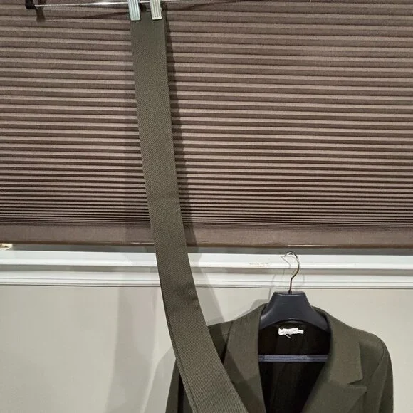 Good American Women Belted Structured Blazer SZ 3/4 L/XL - Picture 14 of 16